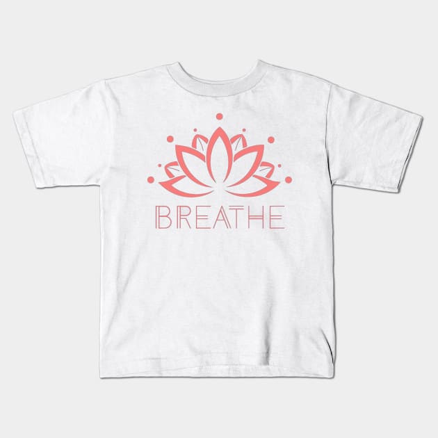 breathe Kids T-Shirt by kiwodesign